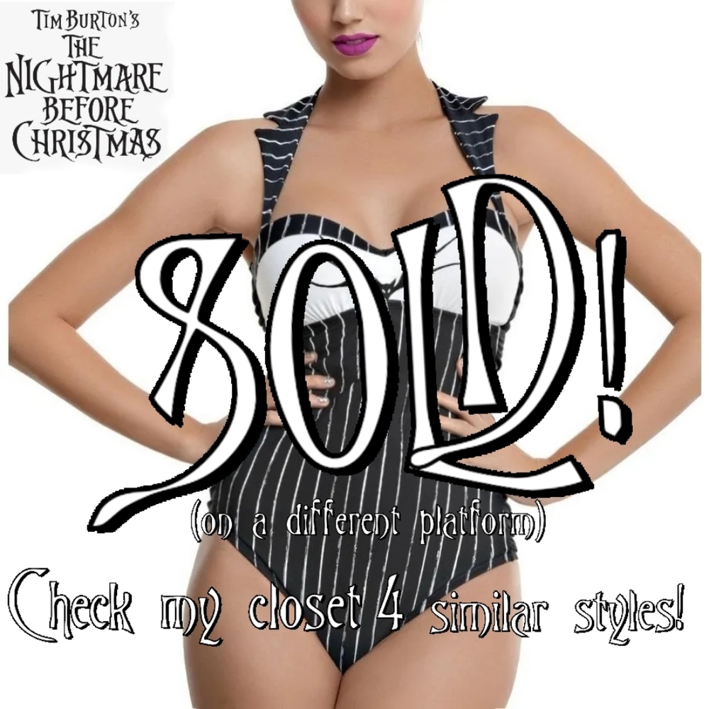 NEW Sold Out Jack Skellington Retro One Piece